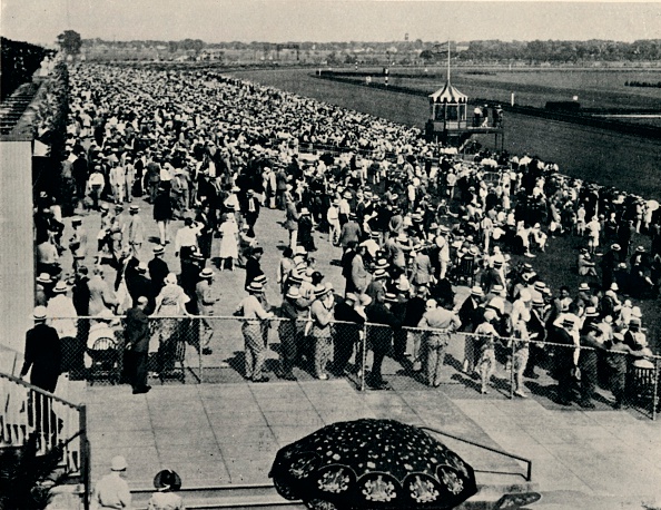 Arlington racetrack, Chicago, 1930
