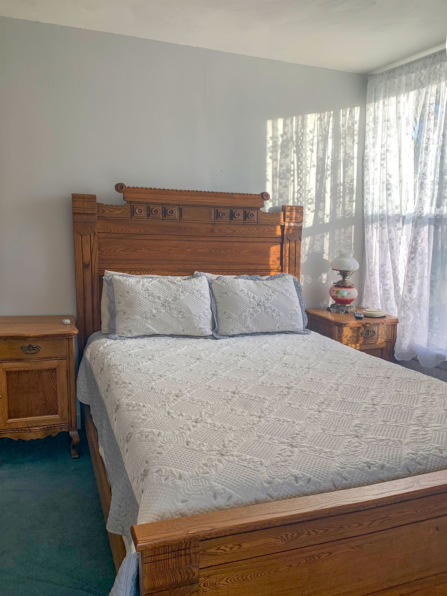 A room in the carriage house