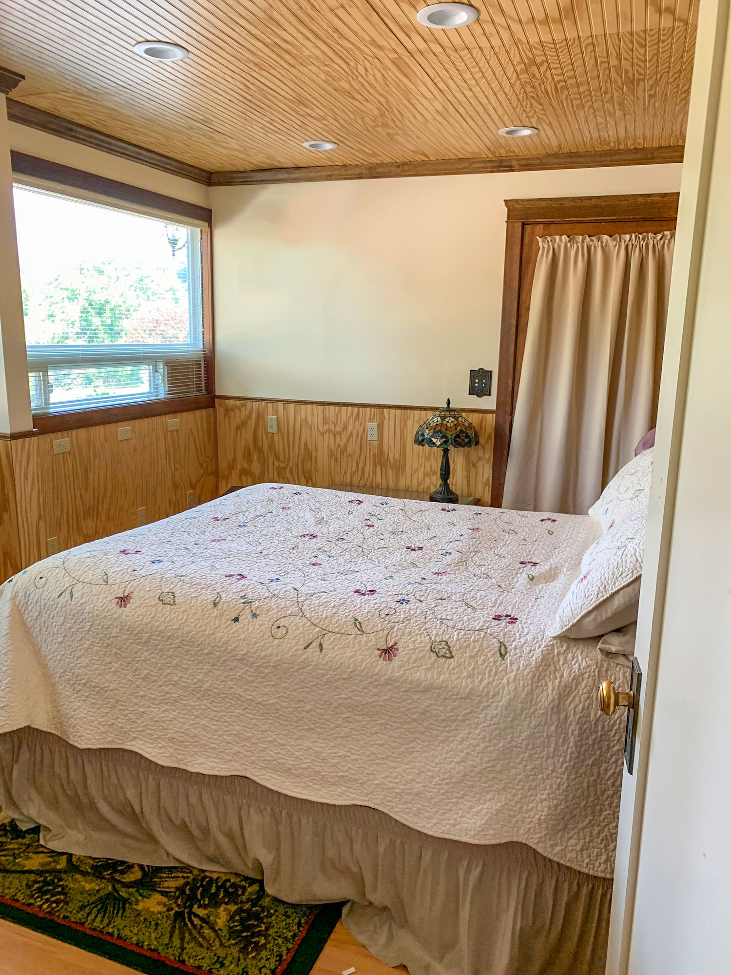 A guestroom in the main house